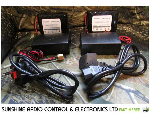 Bait boat battery - rc, lithium
