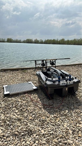 Gowi baitboat 25w - solar, panel
