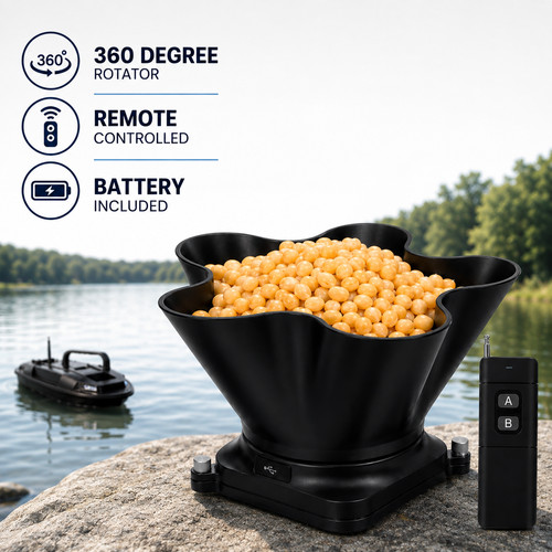 Bait spreader for deeper - spreader,